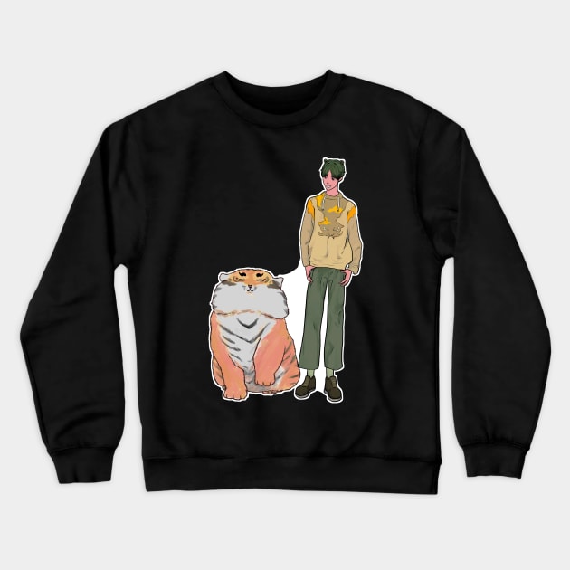 Tora Boy Crewneck Sweatshirt by SmoonKape
